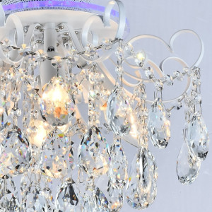 Потолочная люстра  04024-0.3-04 WH+SILVER PN+RGB