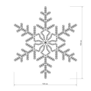 Световая фигура  025306