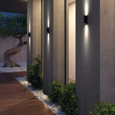 Архитектурная подсветка  86845-9.2-002KT LED2*5W BK