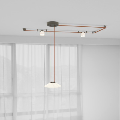 Трековая система в сборе Belty SET DK55SET02-01-BR