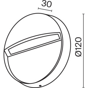 Подсветка для лестниц и ступеней Mane O046SL-L3B3K