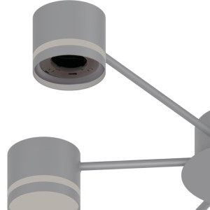 Потолочная люстра  06730-0.3-10 GX53 GREY